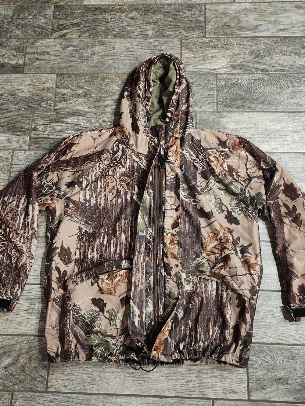 Vintage 90s Cabela's Whitetail Gortex Jacket USA Realtree Camo